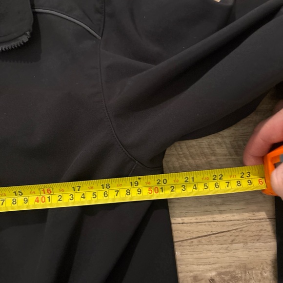 Helly Hansen Black Zip-Up Softshell Jacket with Reflective Trim - Picture 6 of 7